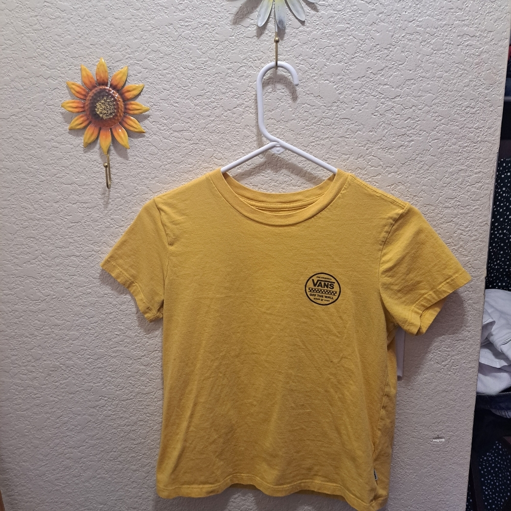 Vans sm t-shirt yellow